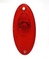 Red Oval Rear Marker Light - 2XS964295037